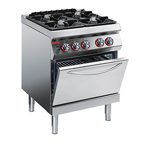 Angelo Po, Gas Stove with Static Oven, 1G1FA0G